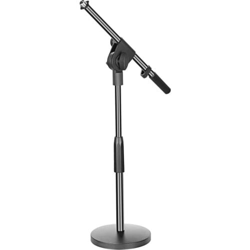 Neewer Adjustable Desktop Microphone Stand with Boom Arm 5/8-inch Threaded Mount for Dynamic Condenser Microphones