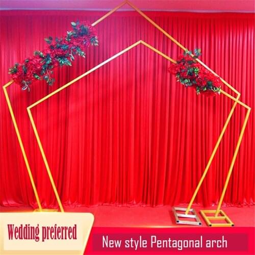 New Style Bridal Large Iron Round Ring Arches Frame Background Decoration Flower Door Frame Wedding Decoration Props