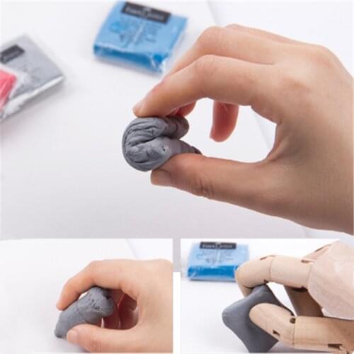 1PC Plasticity Soft Rubber Eraser Student Drawing Sketch Highlight Novelty Plasticine Pencil Eraser Art Supplies Stationery