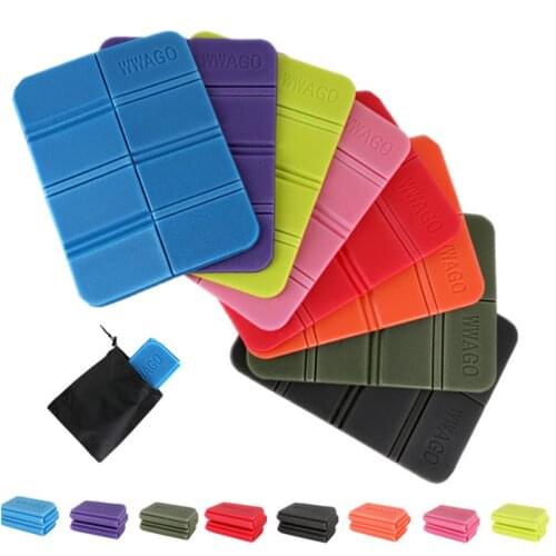 Portable Outdoor Folding Chair Ultra Light Camping Mat EVA Waterproof Foam Seat Pad Moisture-proof Picnic Beach Chair Cushion