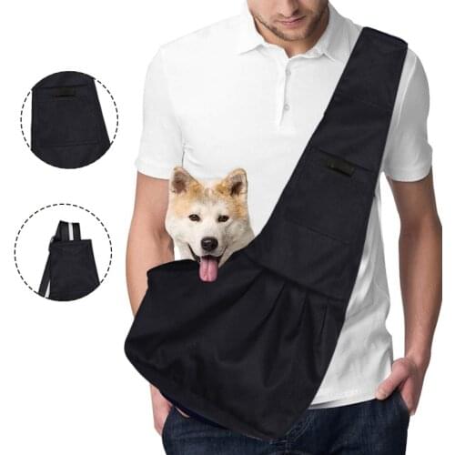 Oxford Fabric Pet Transport Bag Oxford Dog Cat Puppy Animal Crossbody Bag Warm Dog Front Breast Carrier For Outdoor New