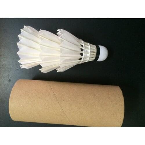 3PCS Pack Badminton Shuttlecock Durable Goose Feather Balls Foamed Plastic Shuttlecock Outdoor Training Flying Stability