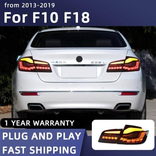 Car Styling Taillights for BMW F10 F18 528i 530i 535i M5 GTS LED Tail Light 2011-2017 Tail Lamp DRL Rear Turn Signal Automotive