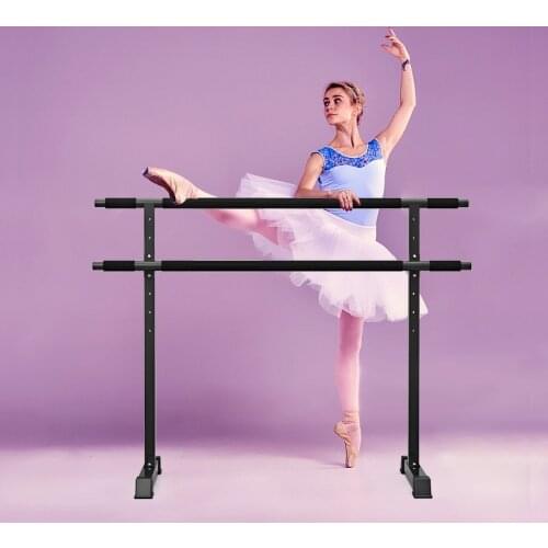 1.2M Portable Ballet Barre Freestanding Stretch Bar, Height Adjustable Dance Exercise Training Bars Fitness Ballet Bars