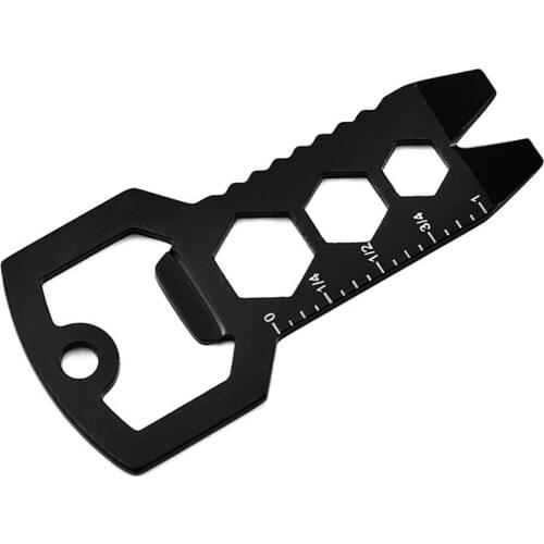 1Pcs Multi-Function Edc Tool Cassette Nail Opener Bottle Opener Key Chain Multi-Purpose Gadget Tool Outdoor Tools