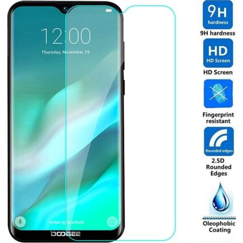 10pcs/lot Tempered Glass Original 9H High Quality Explosion-proof Protective Film Screen Protector For Doogee Y8 Y8C