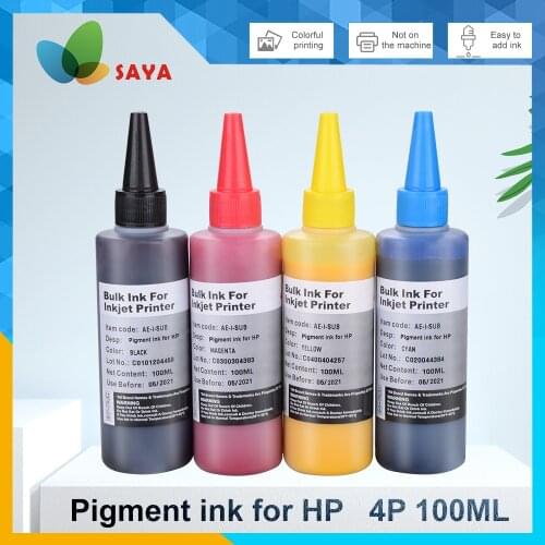 400ml hp920,hp940,hp950,hp970 Specialized Pigment Ink for HP Officejet 6000 6500 6500A 7000 7500A,UV resistant print photo ink
