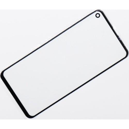 50pcs Original Replacement Checked Touch Screen Outer Panel For Samsung Galaxy A8s G8870 SM-G8870 Front Glass Lens Display
