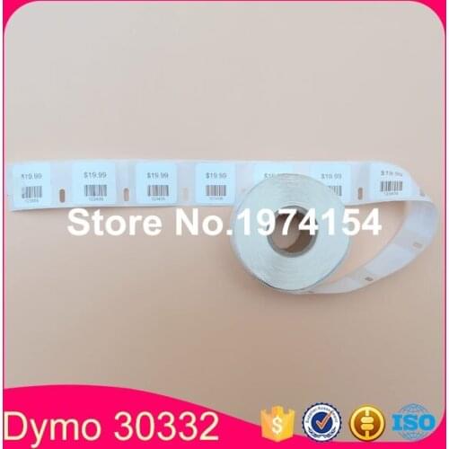 800 x Rolls dymo 30332 ,dymo dompatible labels size:25mm x 25mm (1" x 1" 750) Multipurpose Labels etiqueta