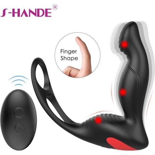 9 Speeds Wireless Remote Control Adult Anal Plug Vibrator for Men Waterproof Butt Plug Prostate Massager Gay Sex Toys for Couple