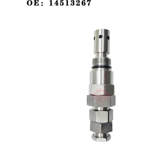 Excavator accessories for DH220-5/DH225-7/HD820/EC210/E240/E290/R225-7/SH120/SH100A2 overflow valve relief valve OE：14513267