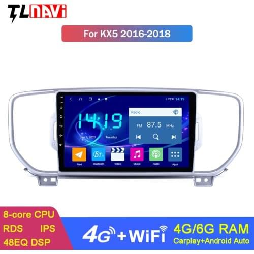 Android 9.0 8Core For KIA Sportage KX5 2016 2019 2020 Car Radio Navigation DVD Player 4+64G IPS DSP CARPLAY