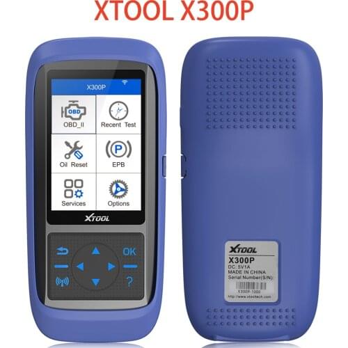 XTOOL New X300P Car Scanner Diagnostic Tool Obd Oil Reset ABS Bleeding Maintenance Light Reset Mileage Adjustment Online Update