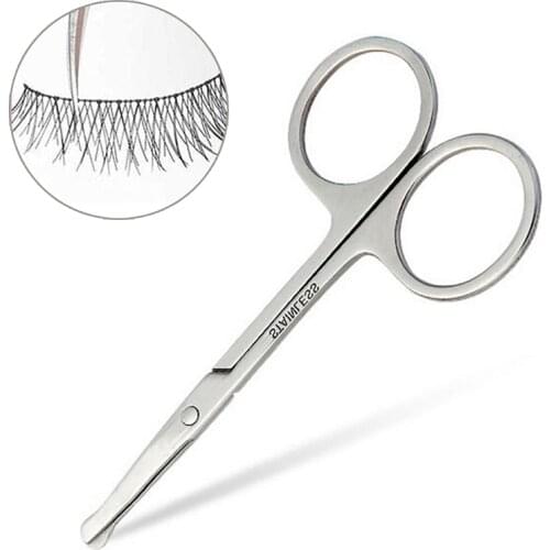 Safety Stainless Steel Small Nail Tool Eyebrow Nose Hair Scissors Cut Manicure Facial Trimming Tweezer Makeup Beauty Tool