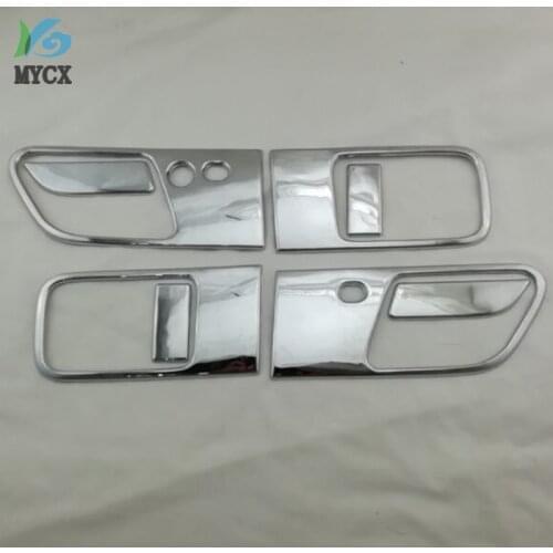 For Nissan Elgrand E51 2002 2003 2004 2005 2006 2007-2010 8PCS Abs Chrome plated Door Handle Bowl Covers Trim Car Accessories