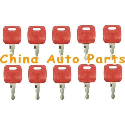 10 PCS Ignition Key for Tractor 3120 3320 3720 4210 4320 4510 5225 5425 6105D 5103 5203 RE183935 RE71557