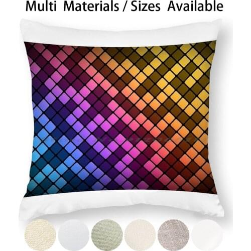 Cool Tetris Print Pillow Case Throw Pillow Cover Cotton Linen Flax Tetris Creative Trending Vintage Gift Small Big Size
