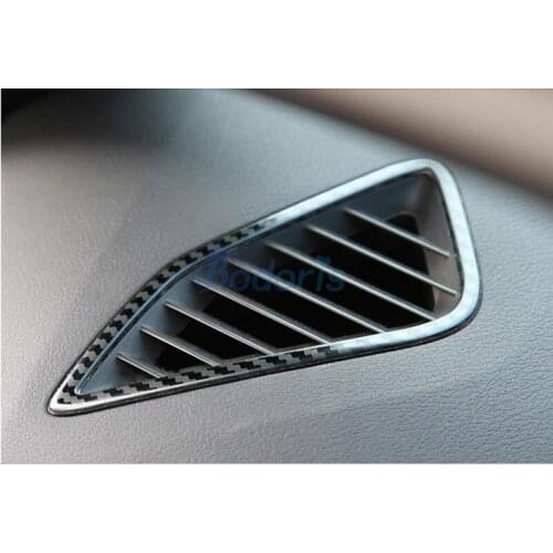 For Toyota Corolla 2019 Stainless Steel Dashboard Side Air Conditioner Vent Cover AC Outlet Trim Car Styling Accessories