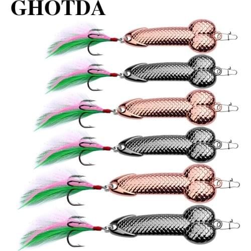GHOTDA 1pcs spoon fishing lure 3g, 7g, 11g, 15g, 21g, 28g, 36g metal Fishing Lures