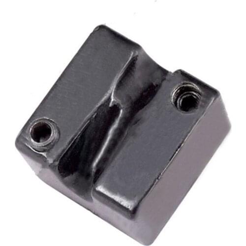 A Set of 4 Pcs Black Bass Bridge String Saddle For Headless Bass Bridge System guitar accessories parts Musical instrument