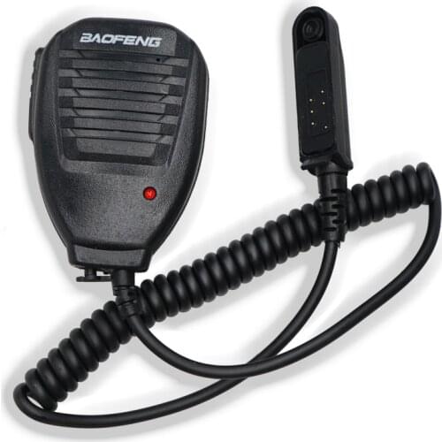 Original BAOFENG UV-9R Plus Microphone Waterproof Handy Speaker Mic For Baofeng UV9R BF-A58 BF-9700 S56 UV9R Plus Walkie Talkie