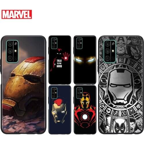 Silicone Cover Marvel Iron Man Mech For Honor V30 View 20 V20 30i 30S 30 20S 20E 20i 20 Lite Pro Plus Phone Case