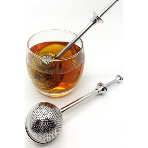 Green Tea Stainless Infuser Metal Mesh Tea Reusable Metal Tea Bag Filter Teapot Teaware Tea Filter for Tea Residue and Leakage