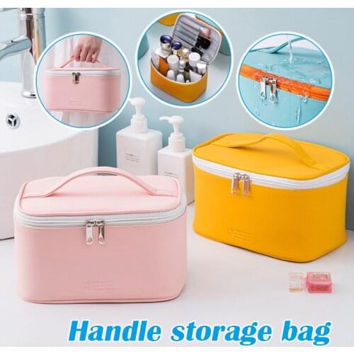 Makeup Bags Portable Travel Cosmetic Bag Waterproof Organizer Multifunction Case With Double Zipper For Women Сумка Organizador