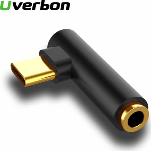 Type C 3.5mm Jack Earphone USB C to 3.5mm AUX Headphones Adapter For Huawei mate 30 P30 Pro Xiaomi Mi 6 8 9 SE Audio cable