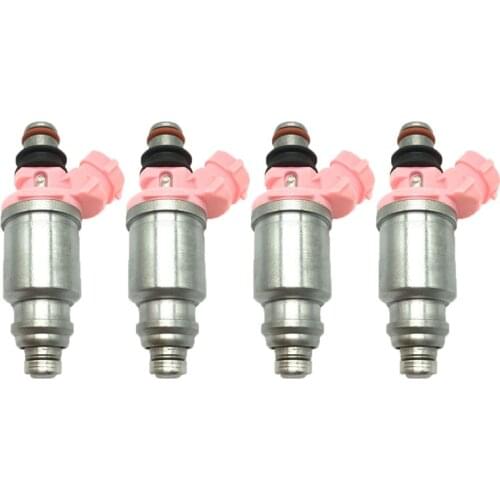 4pcs 23250-74080 23209-74080 Fuel injector for TOYOTA&LEXUS MR2 / Cellca / Carina / Land Cruiser / LX450 4.5L 1FZ 2.0L 3SGE