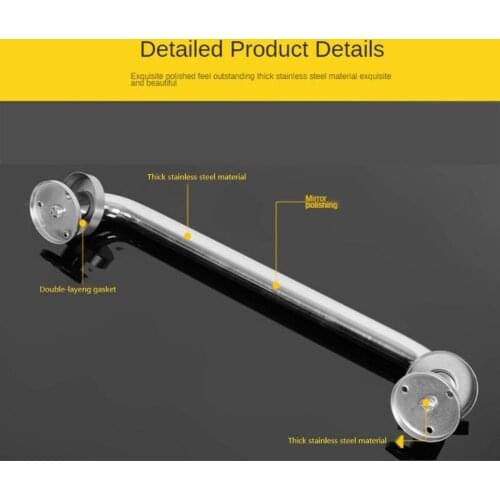 Bathroom Balance-Bar Heavy Duty Safety Grab Bar Stainless Steel Handrail Assist Bath Handle for Handicap,Elderly, Injury