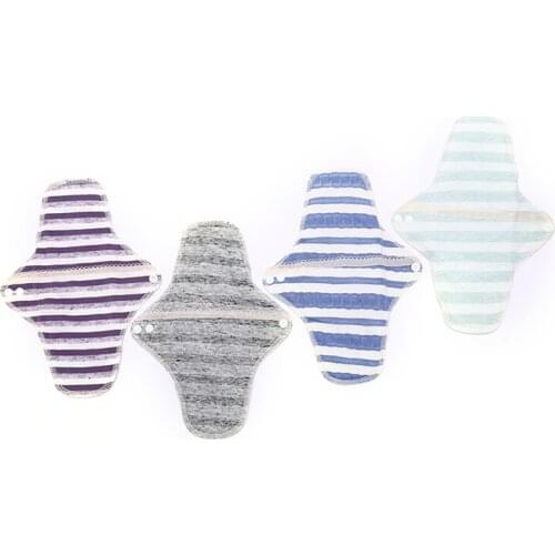1PCS 240mm Natural Cotton Reusable Sanitary Towel Pads Cloth Mama Menstrual Pad