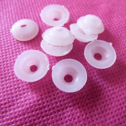 8mm/9mm/10mm/12mm/14mm/16mm/18mm/20mm width white hard washer fit for toy eyes nose accessorie---100pcs/lot