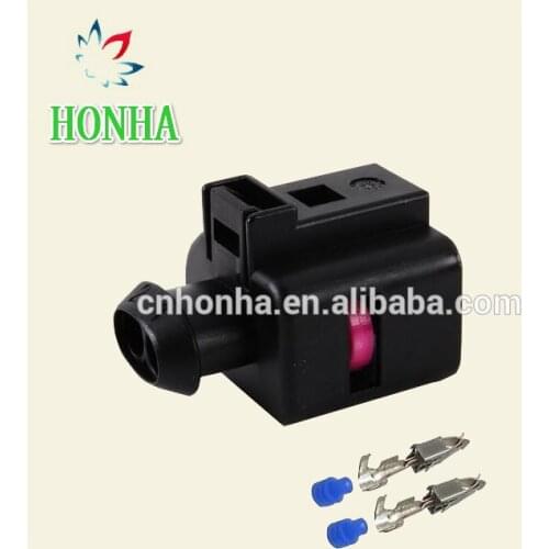 Freeshipping 20 Kits automotive wiring harness connector 1J0973722 , electrical horn plug 1J0 973 722