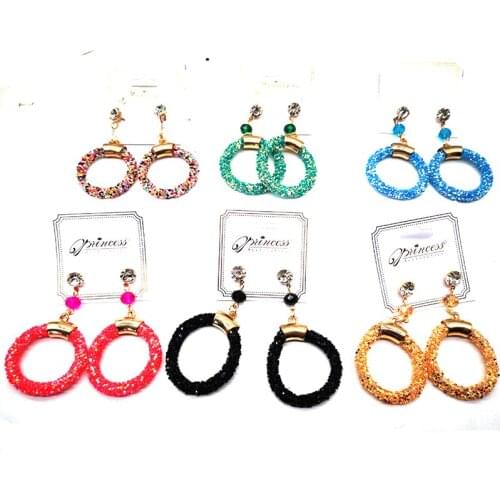 Free Shipping!Bling Bling Dangle Stud Earrings