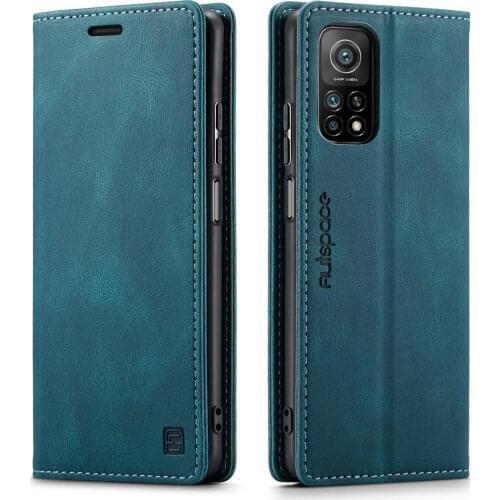 Retro Frosted Soft Leather Flip Wallet Phone Case for Huawei P Smart 2021 P30 Pro P30 Lite for OnePlus 8T w/RFID Function