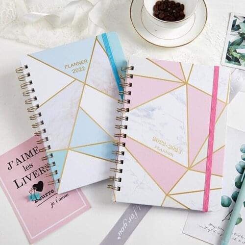 2022 Agenda Notebooks Daily Weekly Monthly Plan Student Planner Organizer Schedules Stationery Office School Supplies