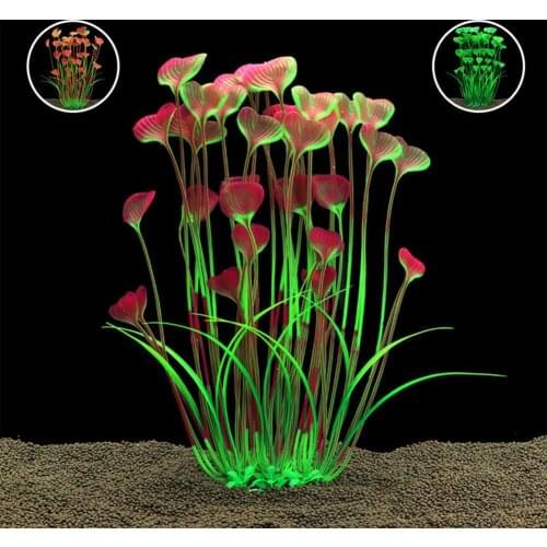 40% Hot Sales!!! Fake Aquatics Plants Simulation Decor Accessories Vivid Color Miniature Water Grass Ornament for Aquarium