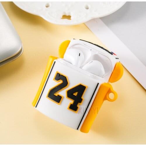 No. 08 Silicone Earphone Case for Apple AirPods1 / 2 Headset No. 24 Silicone Cover Wireless Bluetooth Case