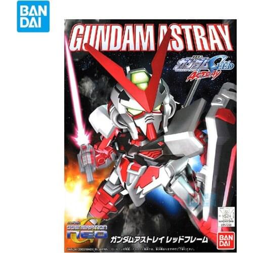 Original Bandai Gundam Action Figure Newest Transformation King Kong Assembly Model Red Heresy Red confused 8cm Toy Gift