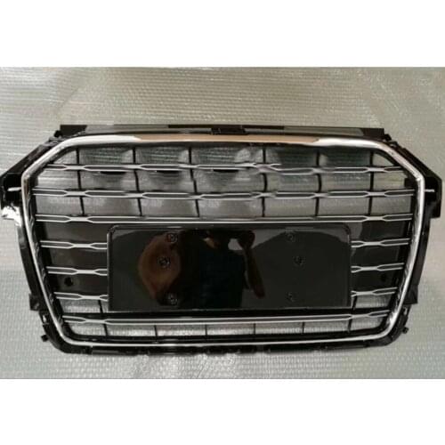 Piano Black Car Front Bumper Grille Grill for Audi A1/S1 Grill 2015 2016 2017 2018 car accessories