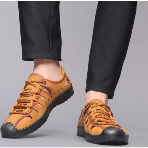 Casual Leather Shoes for Men Flats Lace Up Mens Italian Leather Shoes 48 47 Comfortable British Style Dress Formal Shoe