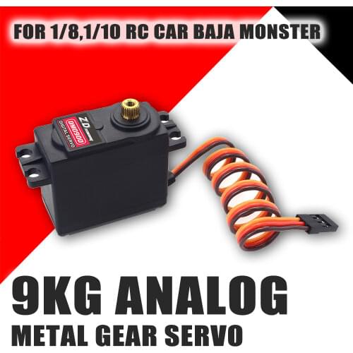 SURPASS HOBBY 9kg Metal Gear Standard Servo DM0900 for 1/8 1/10 RC Car Redcat Traxxas HPI HSP Absima Hobao Kyosho LRP DF FS ZD