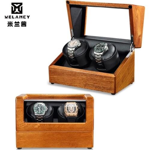 Time partner Rotating Watch Box with watch storage box Function Automatic watch winder
