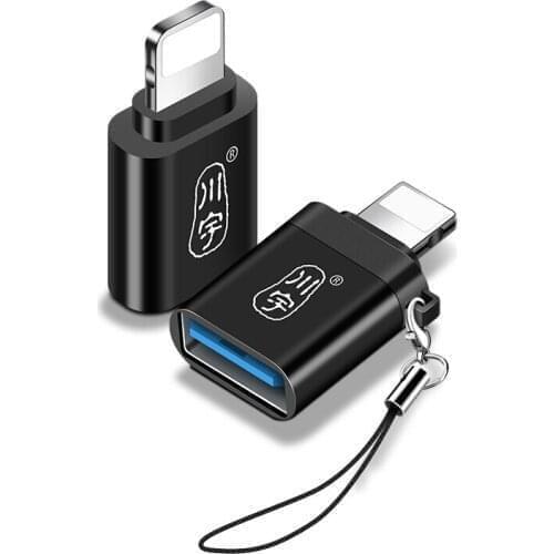 IOS 13 OTG USB Adapter For iPhone 11 Pro XS Max XR X 8 7 6s Plus For iPad Converter to USB 3.0 Charging Adapter