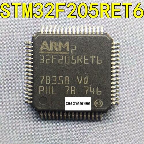 10pcs X STM32F205RET6 STM32F STM32F205 LQFP64 NEW Free Shipping