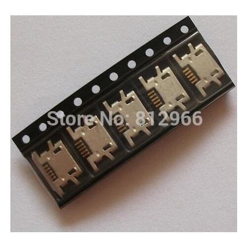 50--500pcs/lot, brand new for SONY M C1904 C1905 C2004 C2005 Micro USB Charging Charger Connector Dock Port Plug Contact