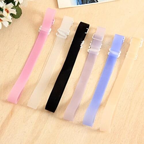 3Pair Womens Elastic Bra Strap Lace Transparent Straps for Bra Sexy Underwear Adjustable Shoulder Straps Intimates Accessories