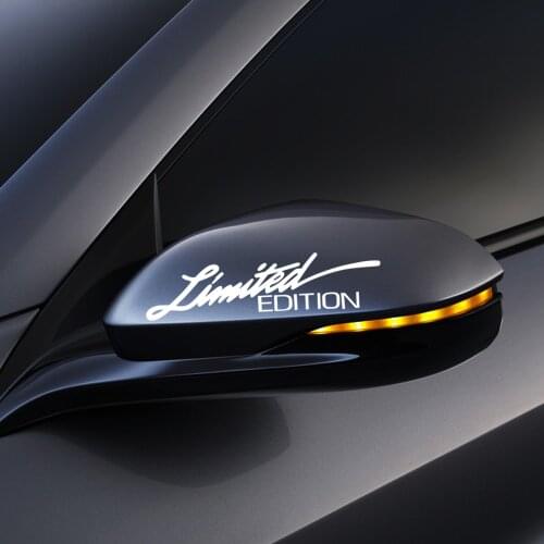 Car Sticker LIMITED EDITION Sticker Decals for Peugeot 3008 5008 408 2008 308 508 For Citroen C4 C5 C6 C4L CACTUS DS4 DS5L