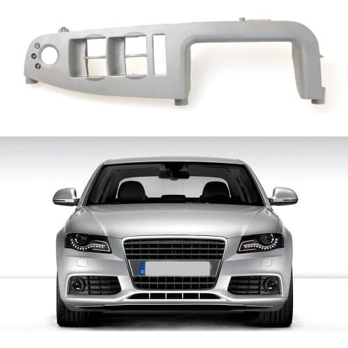 Black Beige Car Window Left Front Door Handle Armrest Switch Control Panel Cover Bezel For Audi A4 B6 B7 2002-2008 8E1867171B